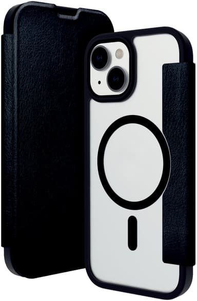 Dbramante1928 Helsinki MagSafe iPhone 15 lompakkokotelo (musta)