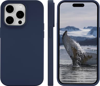 Dbramante1928 Monaco iPhone 15 Pro suojakuori (sininen)
