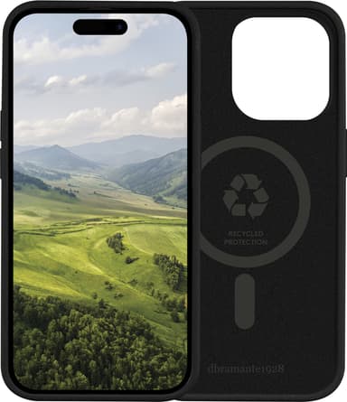 Dbramante1928 Monaco iPhone 15 Pro Max suojakuori (musta)