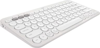 Logitech Pebble Keys 2 K380s langaton näppäimistö (valkoinen)