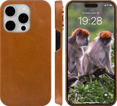 Dbramante1928 Lynge iPhone 15 Pro Max lompakkokotelo (ruskea)