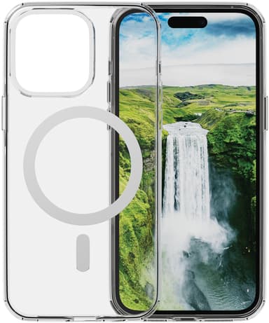 Dbramante1928 Iceland Ultra D3O MagSafe iPhone 15 Pro kuori (kirkas)