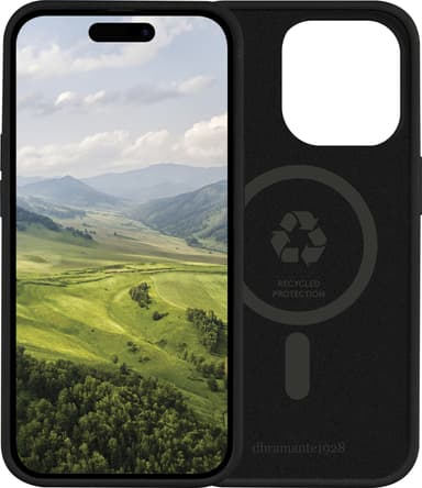 Dbramante1928 Monaco iPhone 15 Pro suojakuori (musta)