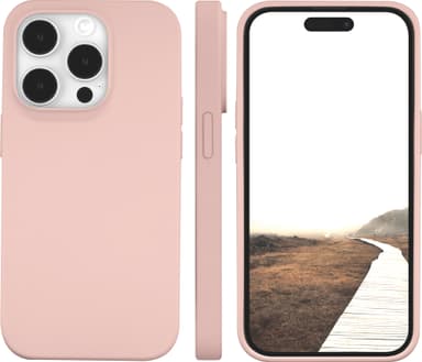 Dbramante1928 Monaco iPhone 15 Pro suojakuori (pinkki)