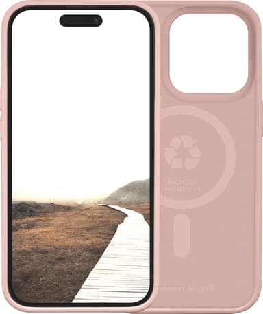 Dbramante1928 Monaco iPhone 15 Pro suojakuori (pinkki)