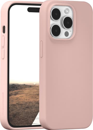 Dbramante1928 Monaco iPhone 15 Pro suojakuori (pinkki)