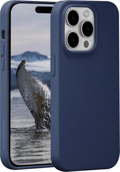 Dbramante1928 Monaco iPhone 15 Pro suojakuori (sininen)