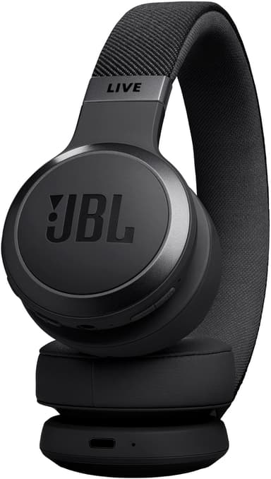 JBL Live 670NC langattomat on-ear kuulokkeet (musta)