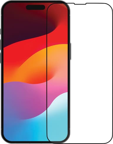 Dbramante1928 Eco-Shield iPhone 15 näytönsuoja (musta)