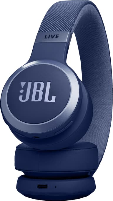 JBL Live 670NC langattomat on-ear kuulokkeet (sininen)