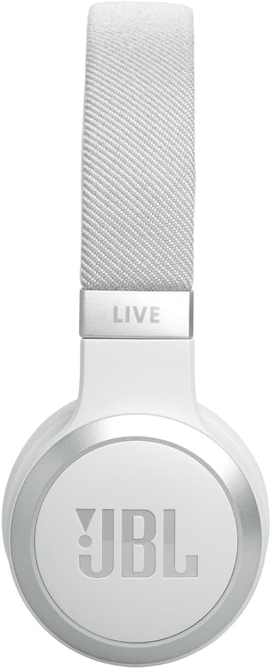 JBL Live 670NC langattomat on-ear kuulokkeet (valkoinen)