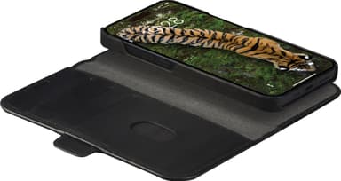 Dbramante1928 Lynge iPhone 15 lompakkokotelo (musta)