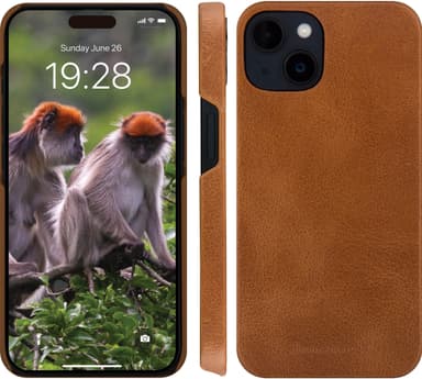 Dbramante1928 Lynge iPhone 15 lompakkokotelo (ruskea)