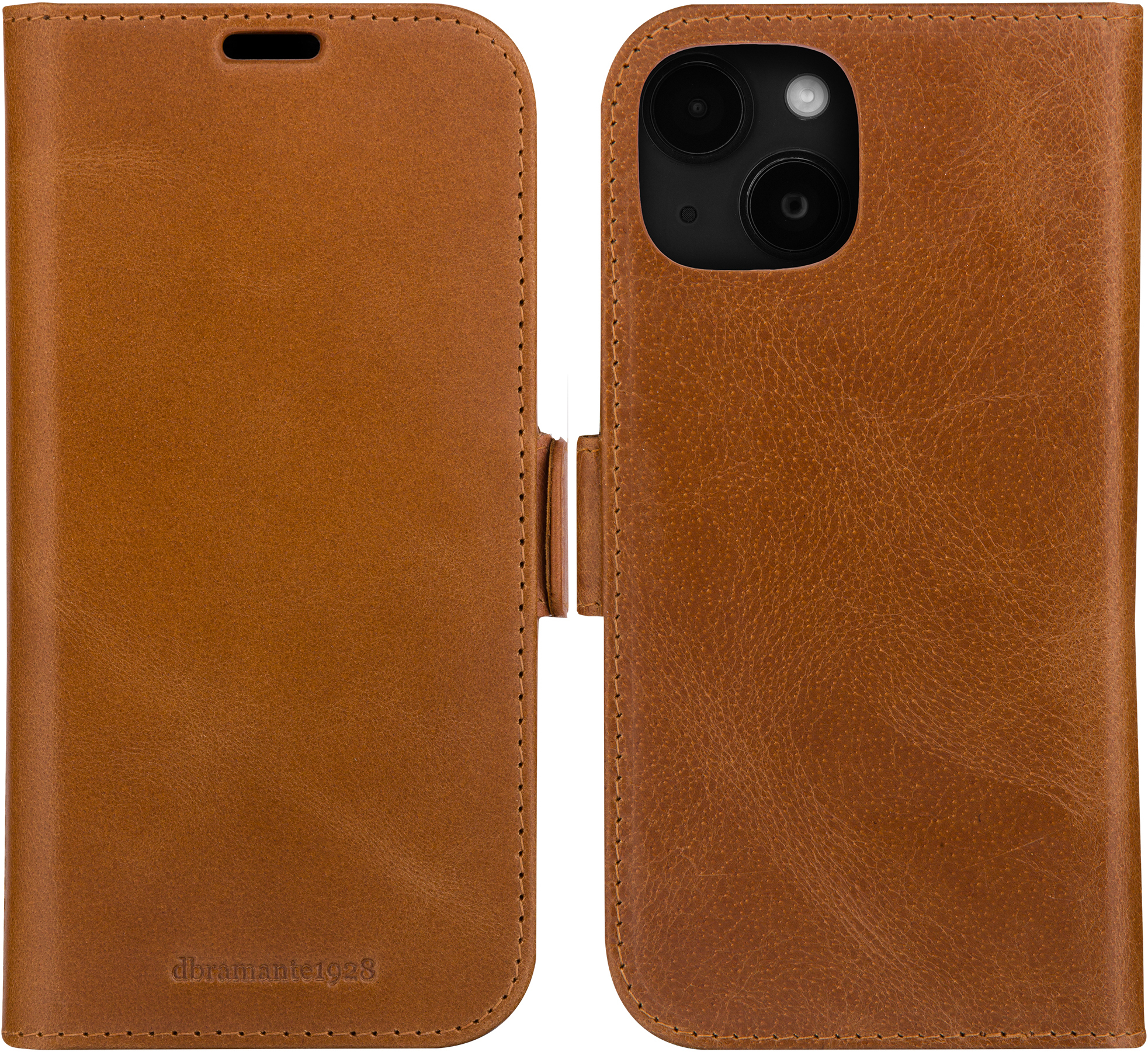 Dbramante1928 Lynge iPhone 15 lompakkokotelo (ruskea)