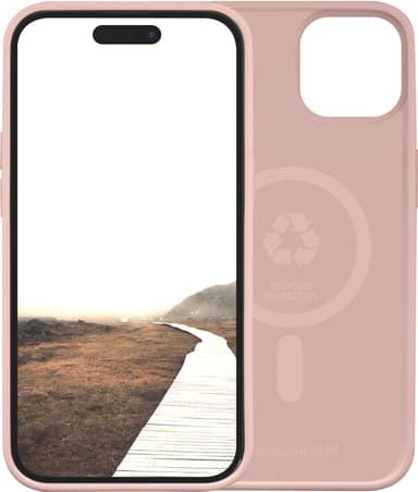 Dbramante1928 Monaco iPhone 15 suojakuori (pinkki)