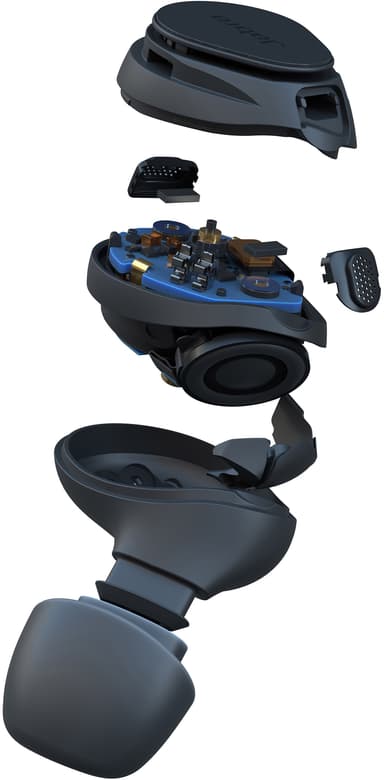 Jabra Elite 10 täysin langattomat in-ear kuulokkeet (titaaninmusta)