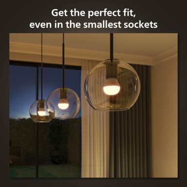 Philips Hue Luster LED lamppu WCA 5,1 W P45 E14 2 kpl