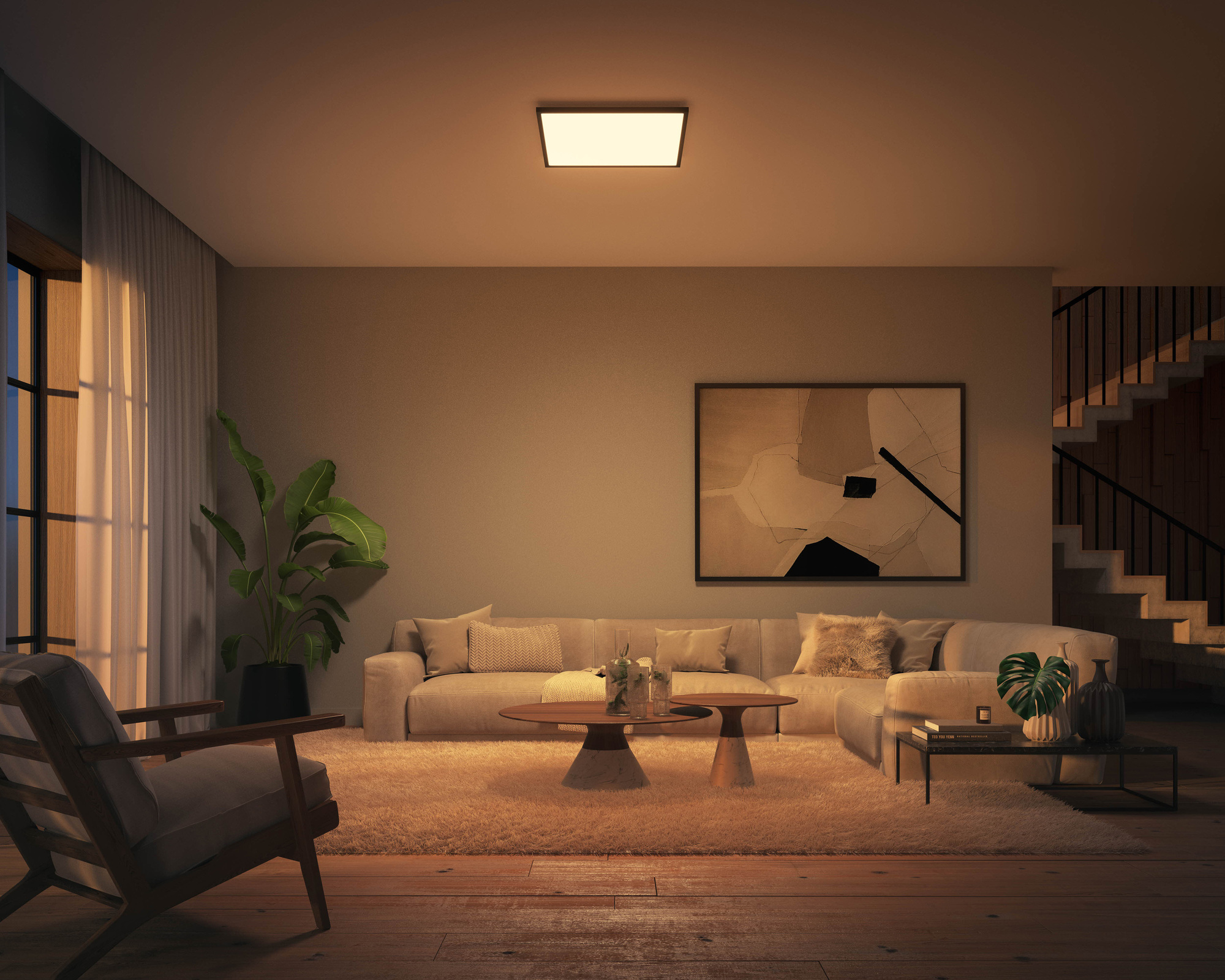 Philips Hue Panel SQ Black valopaneeli 39 W