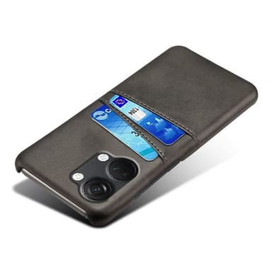 SKALO OnePlus Nord 3 5G / Ace 2V PU-nahkainen Korttikotelo - Musta
