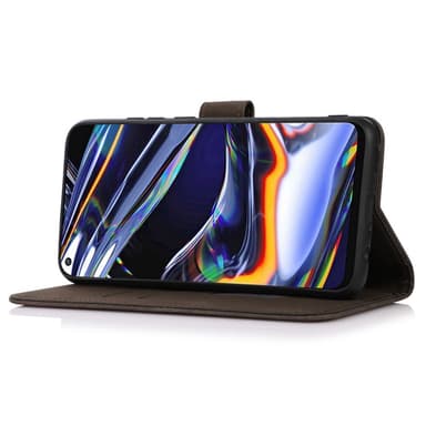 SKALO OnePlus Nord 3 5G / Ace 2V KHAZNEH Lompakkokotelo PU-nahasta - Ruskea