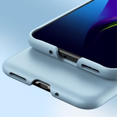 SKALO Motorola Razr 40 Ultra 5G Ultrathin Skin-touch Fold Suojakuori - Turkoosi