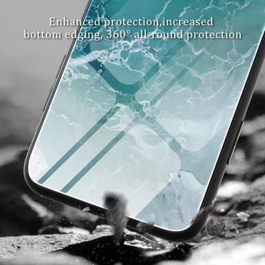 SKALO OnePlus Nord 3 5G / Ace 2V Marmori karkaistu lasi TPU-suojakuori - #4