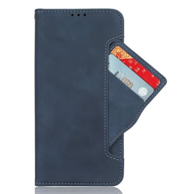 SKALO OnePlus Nord 3 5G / Ace 2V 6-lokeroa Lompakkokotelo - Sininen