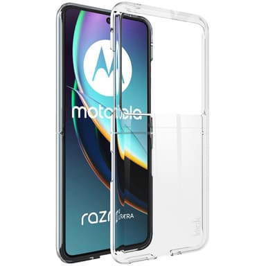 IMAK Motorola Razr 40 Ultra 5G Crystal Case II Pro 2-Delta Suojakuori - Läpinäkyvä