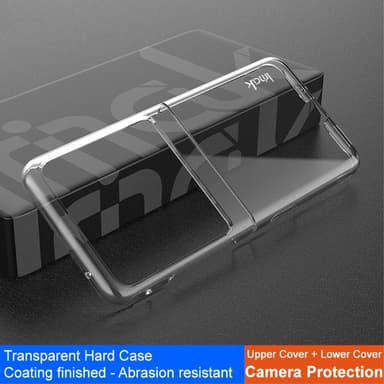 IMAK Motorola Razr 40 Ultra 5G Crystal Case II Pro 2-Delta Suojakuori - Läpinäkyvä