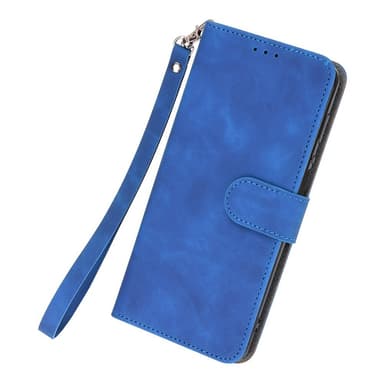 SKALO OnePlus Nord 3 5G / Ace 2V Matt PU Nahka lompakkokotelo - Sininen