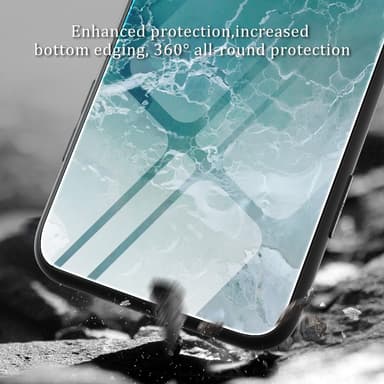 SKALO OnePlus Nord 3 5G / Ace 2V Marmori karkaistu lasi TPU-suojakuori - #5