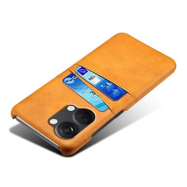 SKALO OnePlus Nord 3 5G / Ace 2V PU-nahkainen Korttikotelo - Vaaleanruskea