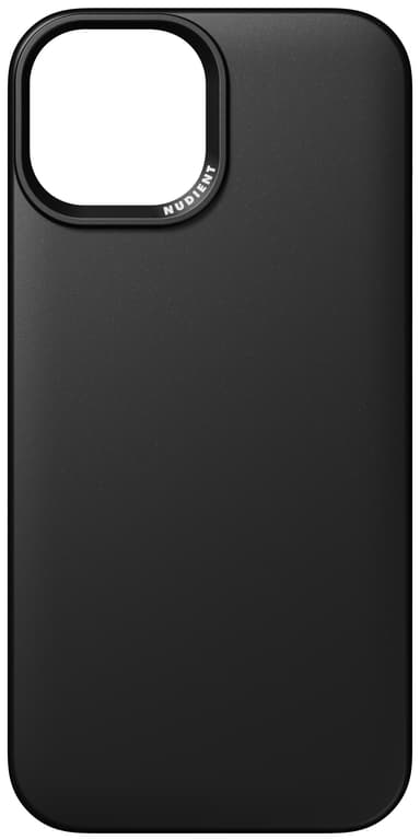 Nudient Thin iPhone 15 suojakuori (musta)