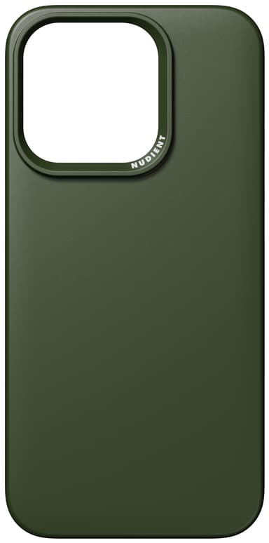 Nudient Thin iPhone 15 Pro suojakuori (vihreä)