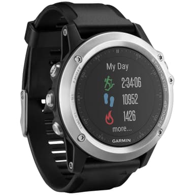 Garmin Fenix 3 HR urheilukello (hopea)