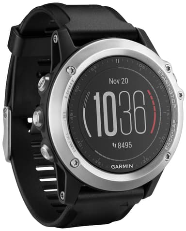 Garmin Fenix 3 HR urheilukello (hopea)