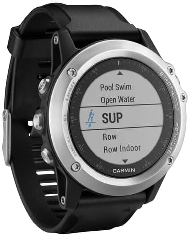 Garmin Fenix 3 HR urheilukello (hopea)