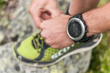 Garmin Fenix 3 HR urheilukello (hopea)