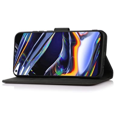 SKALO OnePlus Nord 3 5G / Ace 2V KHAZNEH Lompakkokotelo PU-nahasta - Musta