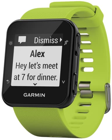 Garmin Forerunner 35 GPS urheilukello (limenvihreä)