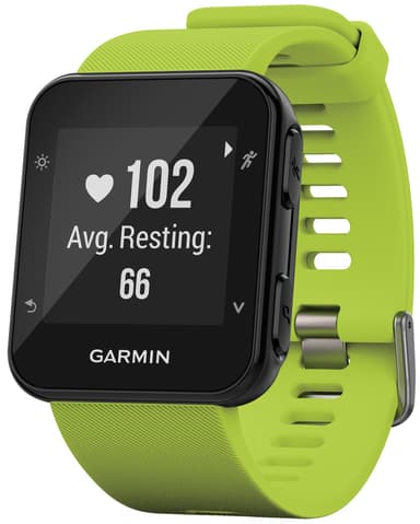 Garmin Forerunner 35 GPS urheilukello (limenvihreä)