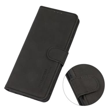 SKALO OnePlus Nord 3 5G / Ace 2V KHAZNEH Lompakkokotelo PU-nahasta - Musta