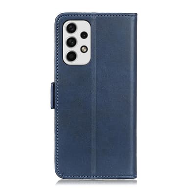 SKALO Samsung A23 5G Lompakkokotelo PU-nahkaa - Sininen