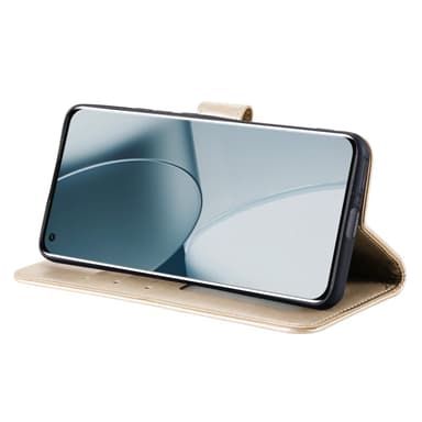 SKALO OnePlus 10T 5G Mandala lompakkokotelo - Kulta