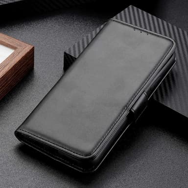 SKALO OnePlus Nord 3 5G / Ace 2V Premium Wallet Lompakkokotelo - Musta