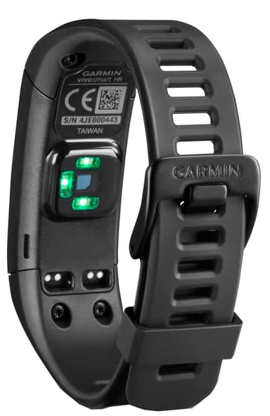 Garmin Vívosmart HR aktiivisuusranneke (musta)