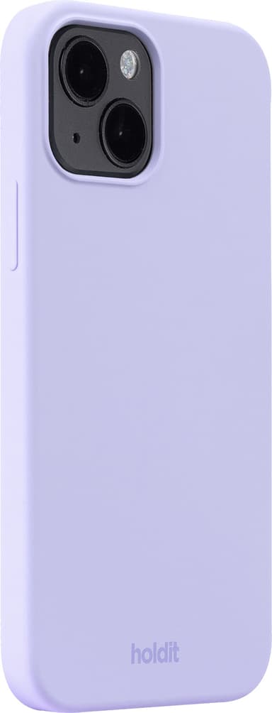 Holdit Silicone iPhone 15 suojakuori (violetti)