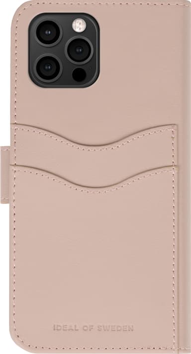 Ideal of Sweden Magnet Wallet+ iPhone 12/12 Pro lompakkokotelo (Pink)