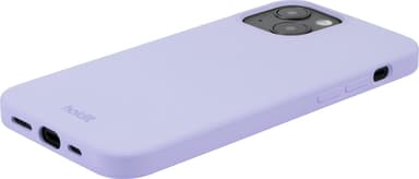 Holdit Silicone iPhone 15 suojakuori (violetti)