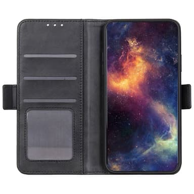 SKALO OnePlus Nord 3 5G / Ace 2V Premium Wallet Lompakkokotelo - Musta